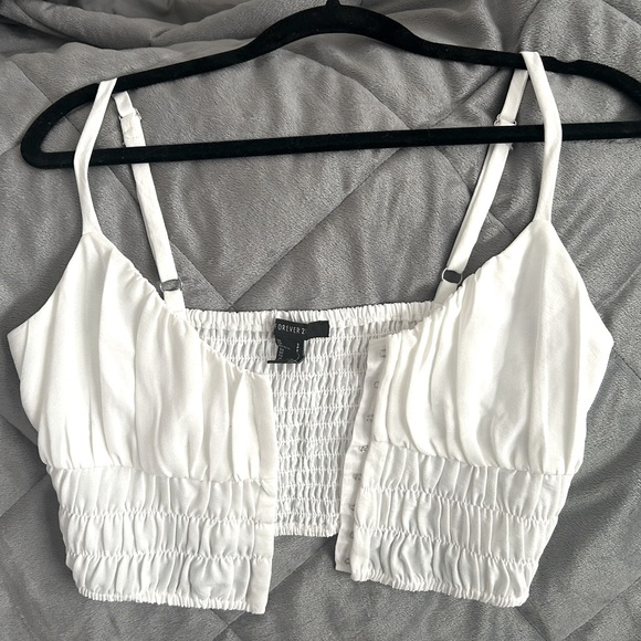 Forever 21 Crop Top- Hook and Eye closure - Picture 5 of 8